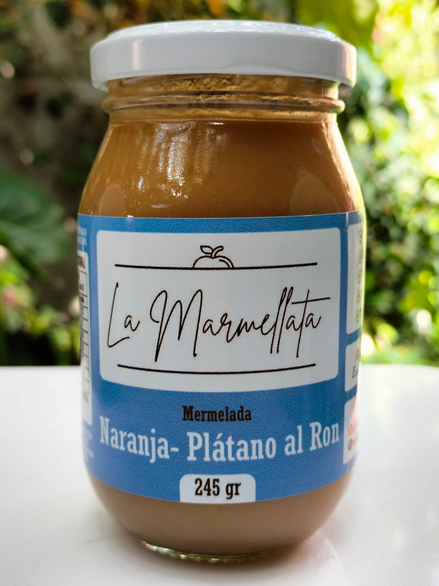 Naranja Plátano al Ron